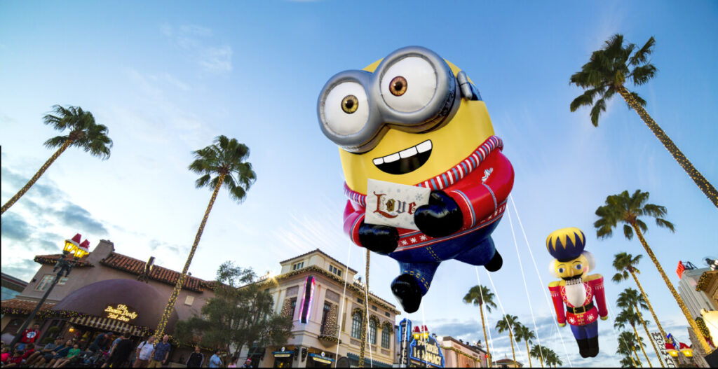 Universal Studios Holiday Parade featuring Macys