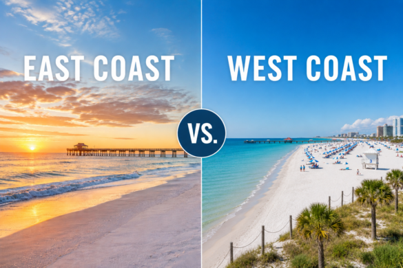 Florida Beaches - East Coast vs West Coast